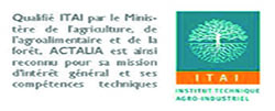 Logo accréditation ITAI du ministère de l'Agriculture